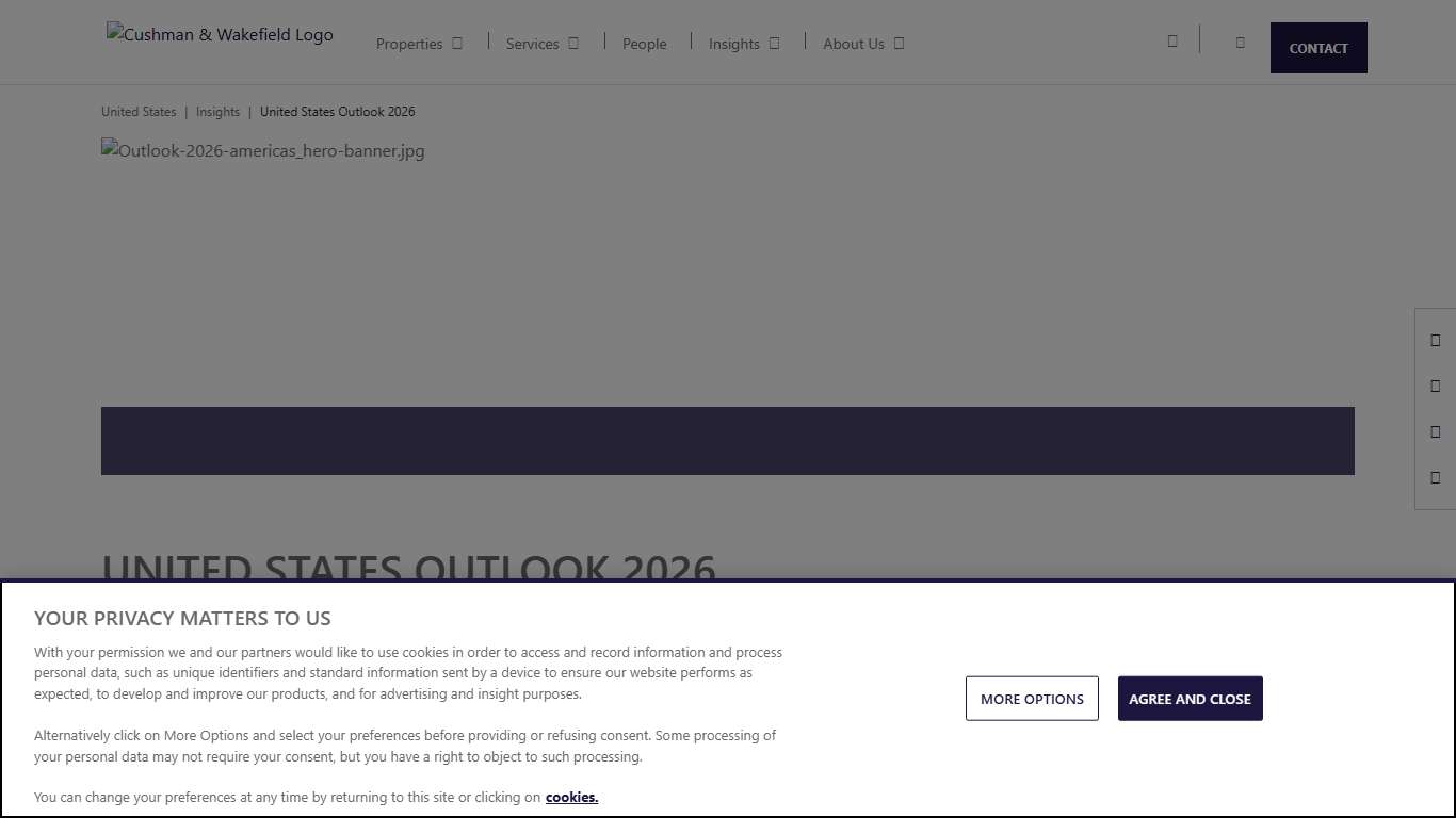 ​United States Outlook 2026 | US | Cushman & Wakefield