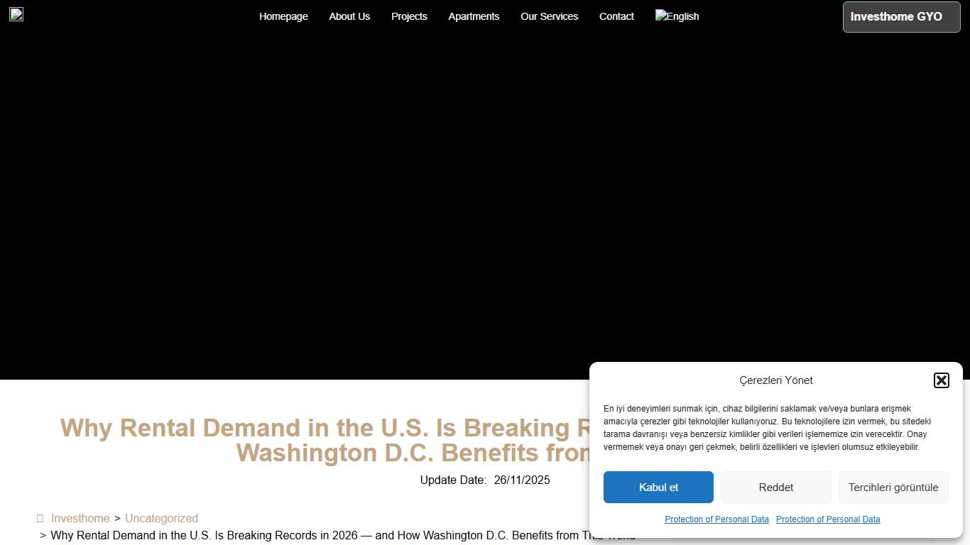 Record Rental Demand in the U.S. for 2026 & Washington D.C. Investment Opportunities | Investhome